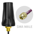 Qoltec 4G LTE DUAL antenna 7dBi Omnidirectional,outdoor