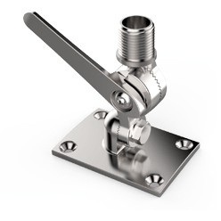 Poynting Antennas Zubehör Befestigung Marine A-BRKT-039 Kippbare Flat Mount Halterung für OMNI-0291