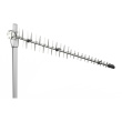 Poynting Antennas LTE/GSM Mast A-LPDA-0092 silber SMA (M) LoRa Helium 11dbi Yagi/Mast SMA -Male 7m Kabel