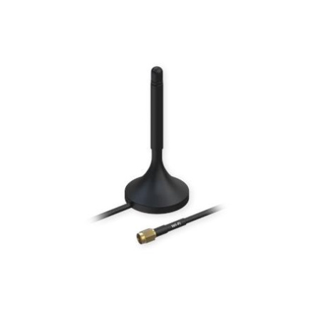 Teltonika Wi-Fi Magnetic SMA Antenna | PR1KRF30 | Gain 3 dB | 2400-2500 GHz | Antenna connector type RP-SMA Male