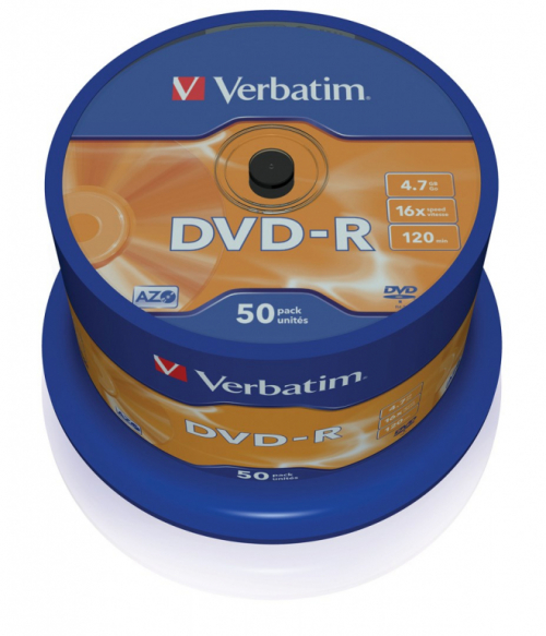 DVD-R 4.7GB 16X/SCRATCH RESISTANT 50ER SPINDEL