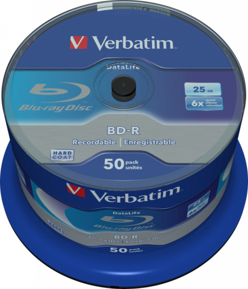 Verbatim Datalife 6x BD-R 25 GB 50 pc(s)