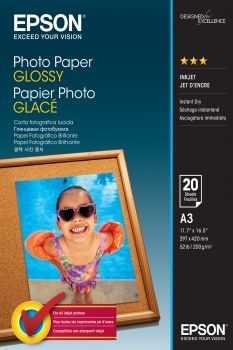 Epson Photo Paper Glossy A3 20 sheets 200g/sqm