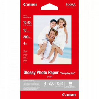 Canon Photo paper GP501 10X15 10 PCS. 0775B005