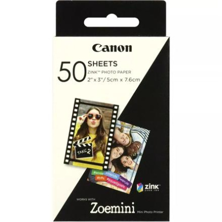 50 sheets | ZP-2030 | Белый | 5 x 7.6 cm | Photo Paper