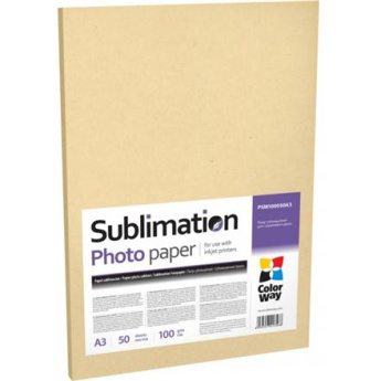 PSM100050A3 | 100 g/m² | A3 | A3 | Photo Paper sublimation 50 pcs.