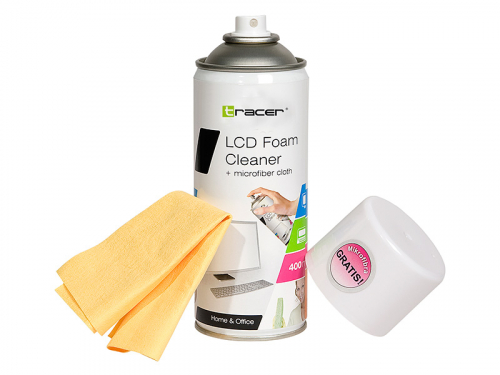 TRACER Foam TRACER LCD Foam Cleaner 400 ml + Microfiber