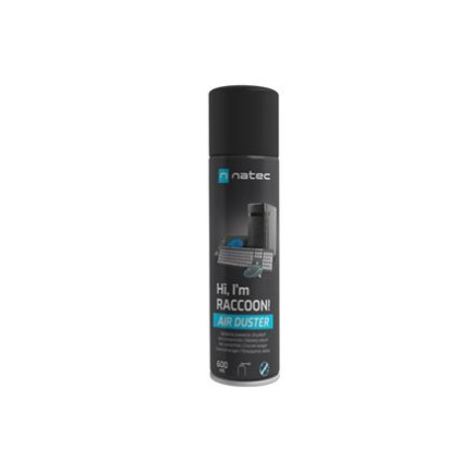 Natec Compressed Air Duster, Raccoon Air, 600 ml | Natec | NSC-1763 | Air Duster | 600 ml