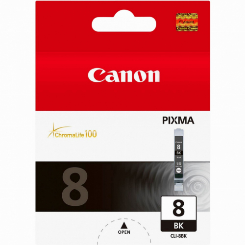 Canon CLI-8Bk - 13 ml - black - original - ink tank - for PIXMA iP4300, iP4500, iP5300, MP520, MP600, MP610, MP810, MP960, MP970, MX850, Pro9000 