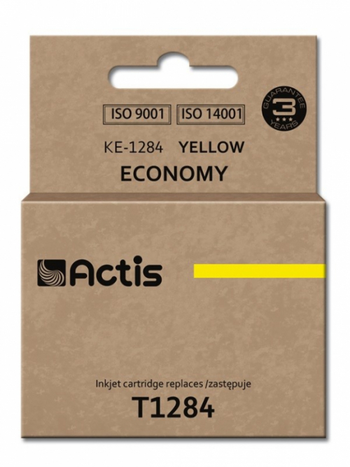 Actis KE-1284 Ink Cartridge (replacement for Epson T1284; Standard; 13 ml; yellow)