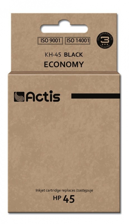 Actis KH-45 ink (replacement for HP 45 51645A; Standard; 44 ml; black)