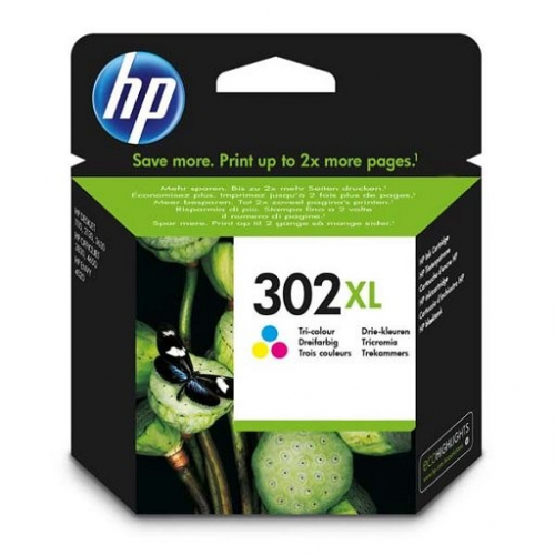 HP Inc. Ink No. 302XL Tri-Color F6U67AE