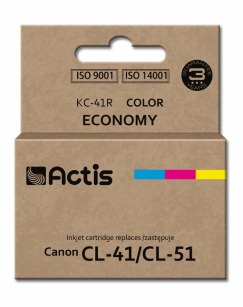 Actis KC-41R ink (replacement for Canon CL-41/CL-51; Standard; 18 ml; color)