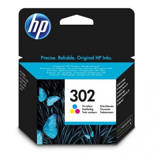 HP Inc. Ink No. 302 Tri-Color F6U65AE