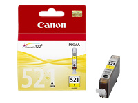 CANON 1LB CLI-521Y ink cartridge yellow standard capacity 9ml 510 pages 1-pack