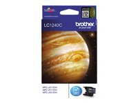 BROTHER LC1240C Ink cyan 600pages for MFC-J6510DW J6710DW J6910DW J430W J625DW J825DW DCP-J525W J725DW J925DW J5190DW