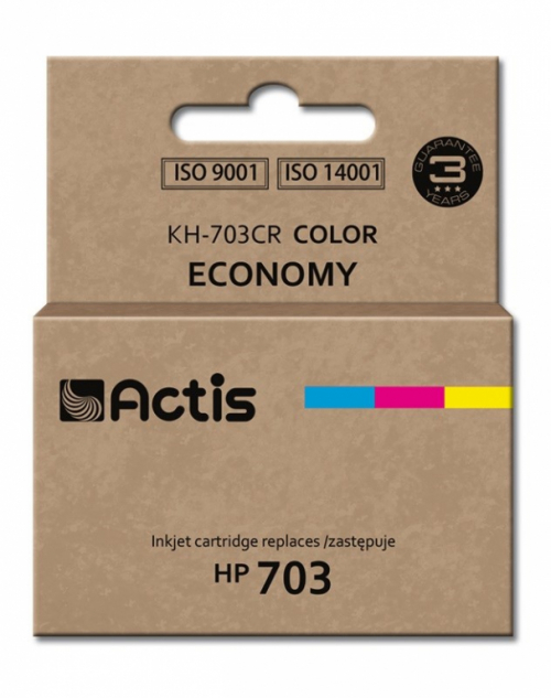 Actis KH-703CR ink (replacement for HP 703 CD888AE; Standard; 12 ml; color)