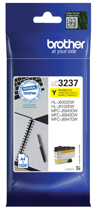 BROTHER LC3237Y TONER YELLOW 1500