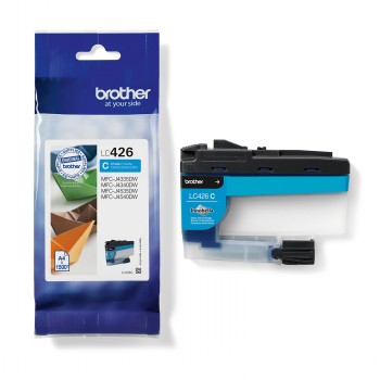 BROTHER LC426C CYAN INK-CARTRIDGE, YIELD=1,500 PAGES