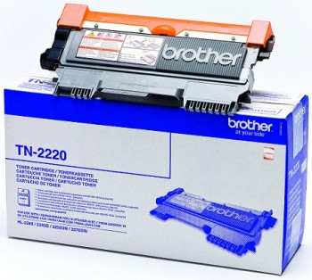 BROTHER TN-2220 TONER BLACK 2600P