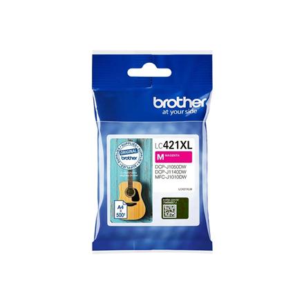Brother LC421XLM Ink Cartridge, Magenta | Brother LC421XLM | Ink Cartridge | Magenta