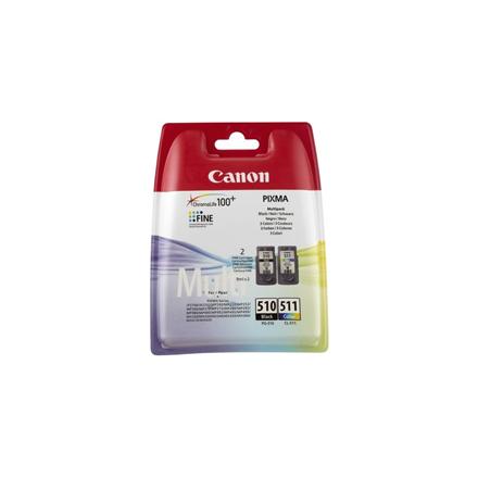Canon MultiPack Ink Cartridges | PG-510/CL-511 | Ink Cartridges | Black, Colour