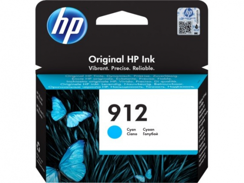 HP Inc. HP 912 Cyan Ink 3YL77AE