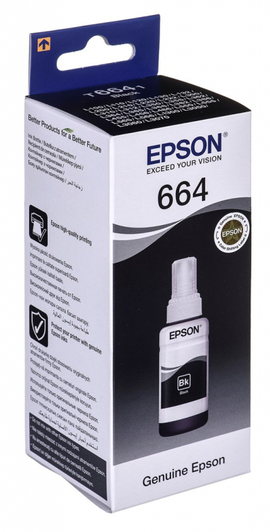 Epson T6641 Black ink bottle 70ml EXPEPSAEP0327