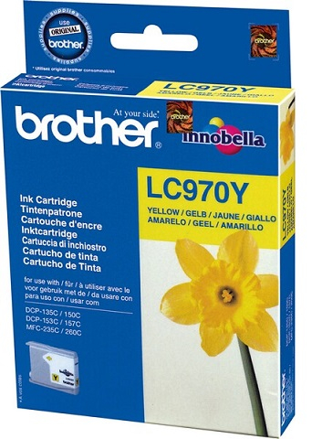 BROTHER LC-970Y TONER YELLOW 300P