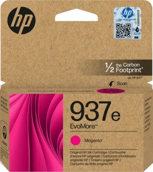 HP Inc. Ink 937e Magenta 4S6W7NE
