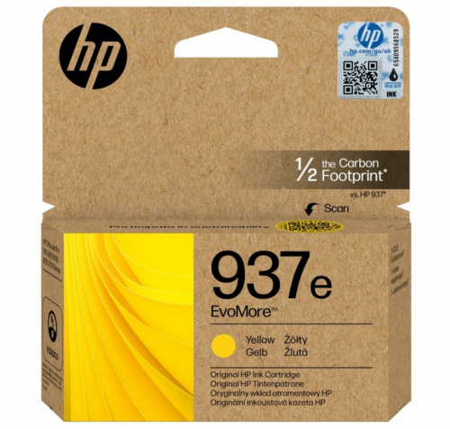 HP Inc. Ink 937e Yellow 4S6W8NE