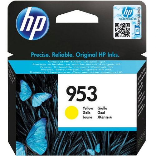 HP Inc. Tusz nr 953 Yellow F6U14AE