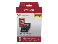 CANON CLI-526 Ink Cartridge C/M/Y/BK PHOTO VALUE BL