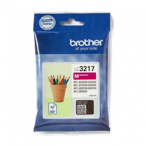 Brother Ink LC3217M 550pgs for MFC-J53/57/59/65/69xxDW