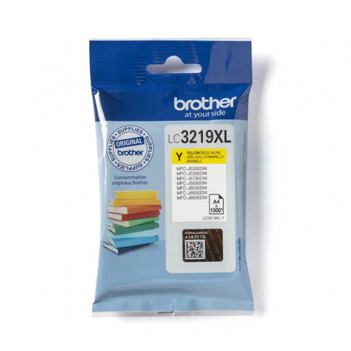 Brother Ink LC3219XLY 1500p for MFC-J53/57/59/65/69xxDW
