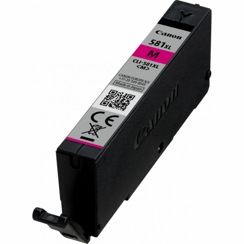 Canon Tinte CLI-581XL 2050C001 Magenta bis zu 225 Fotos gemäß ISO/IEC 29102