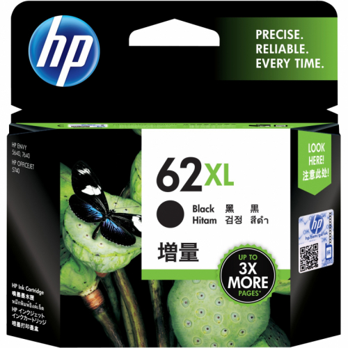 HP Tinte 62XL C2P05AE Schwarz