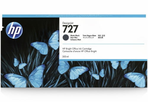 HP Inc. Ink 727 300ml Black C1Q12A