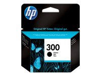 HP 300 original ink cartridge black standard capacity 4ml 200 pages with Vivera ink