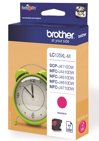 BROTHER LC125XLM TONER HIGH MAG. 1200P