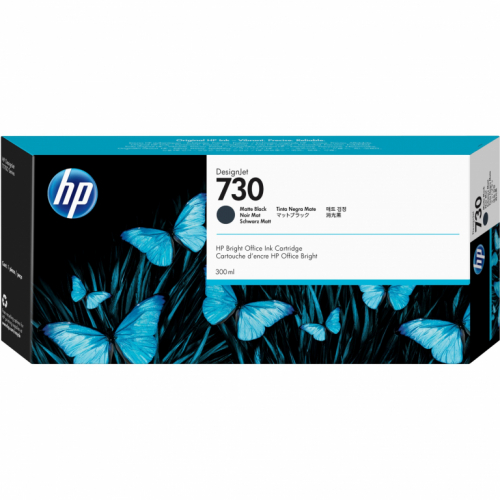 HP Tinte 730 P2V71A Schwarz Matt