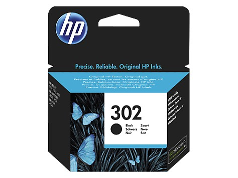 HP Inc. Ink No. 302 Black F6U66AE