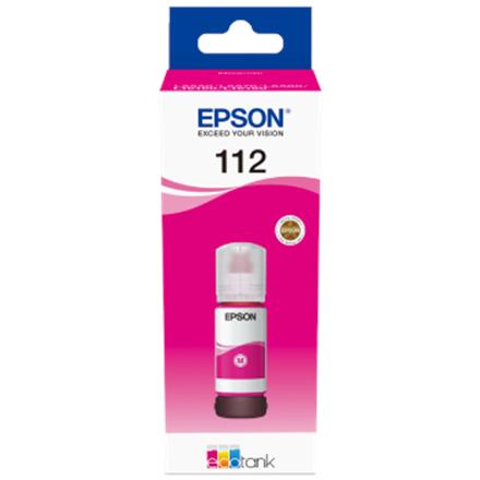 Epson 112 EcoTank Pigment | C13T06C34A | Ink Bottle | Magenta