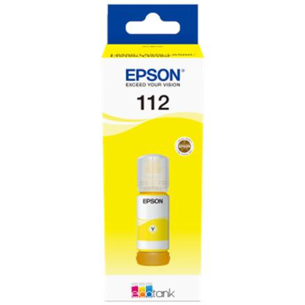 Epson 112 EcoTank Pigment | C13T06C44A | Ink Bottle | Yellow