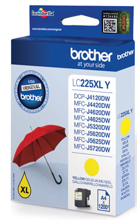 BROTHER LC-225XLY TONER HIGH YELLOW