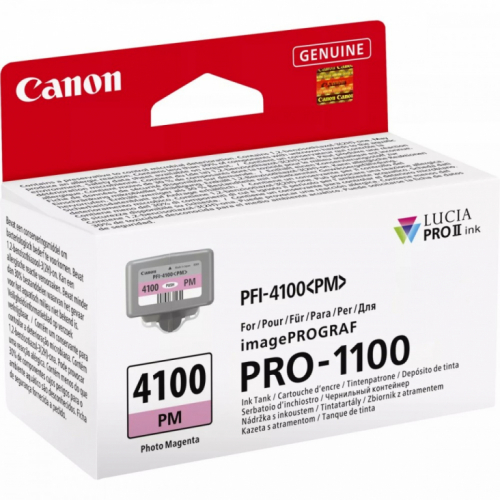 Canon Ink PFI-4100 PM Photo Magenta 6782C001