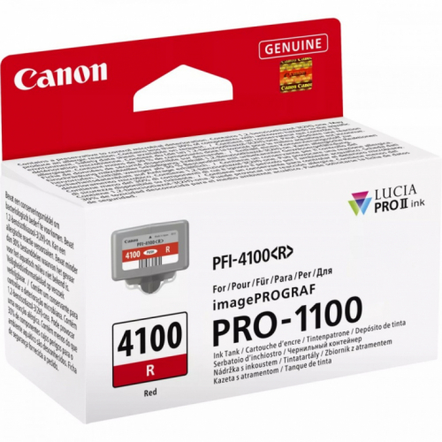 Canon Ink PFI-4100 R Red 6785C001