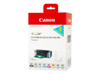 CANON 1LB CLI-42 8inks ink cartridge black and colour standard capacity multipack full 8 inks