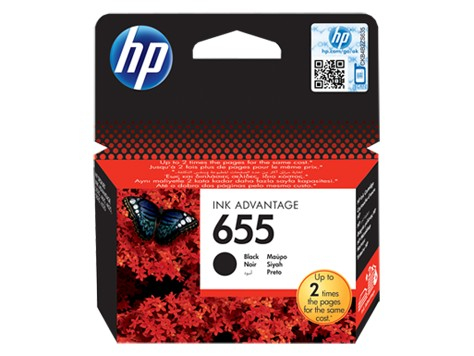 HP Inc. Ink No. 655 Black CZ109AE