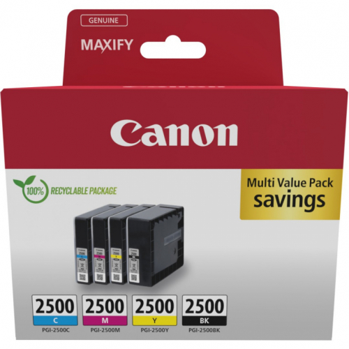 Canon Tinte PGI-2500 9290B006 4er Multipack (BKMCY)